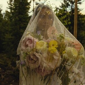 Rue De Seine- desert rose wedding veil